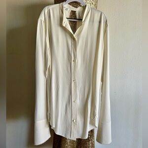 Helmut Lang women’s  Ivory Dress Shirt
